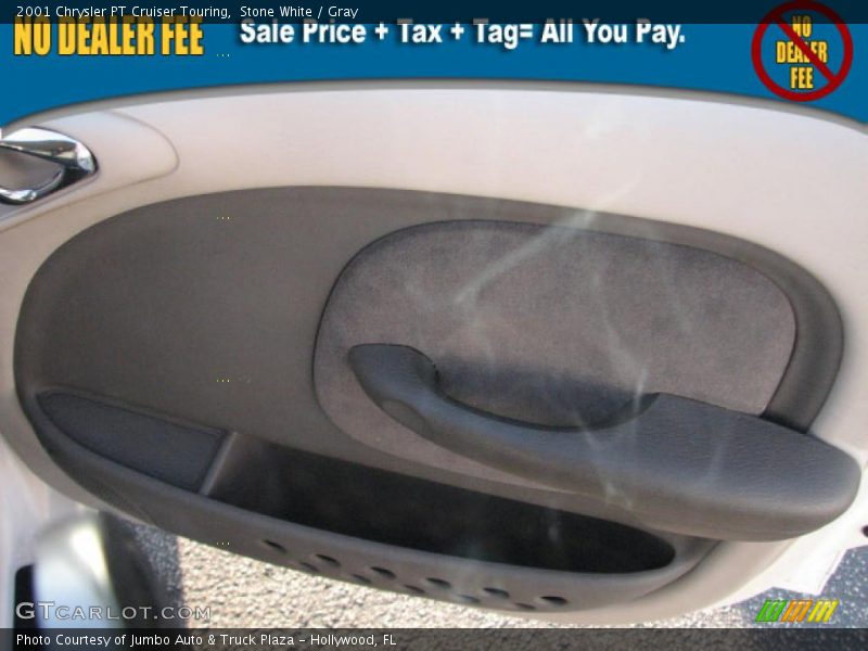 Stone White / Gray 2001 Chrysler PT Cruiser Touring