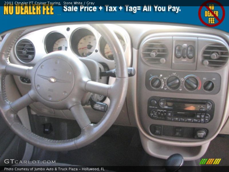 Stone White / Gray 2001 Chrysler PT Cruiser Touring