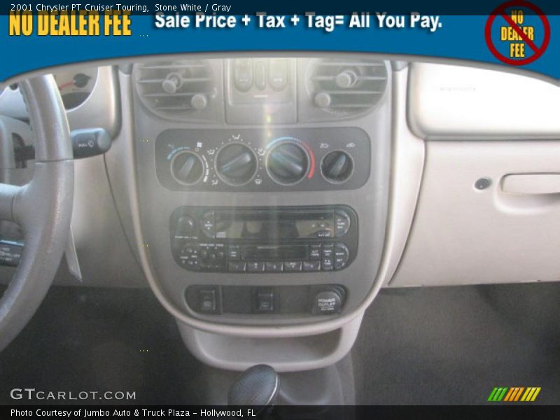 Stone White / Gray 2001 Chrysler PT Cruiser Touring