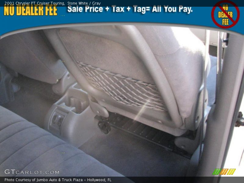 Stone White / Gray 2001 Chrysler PT Cruiser Touring