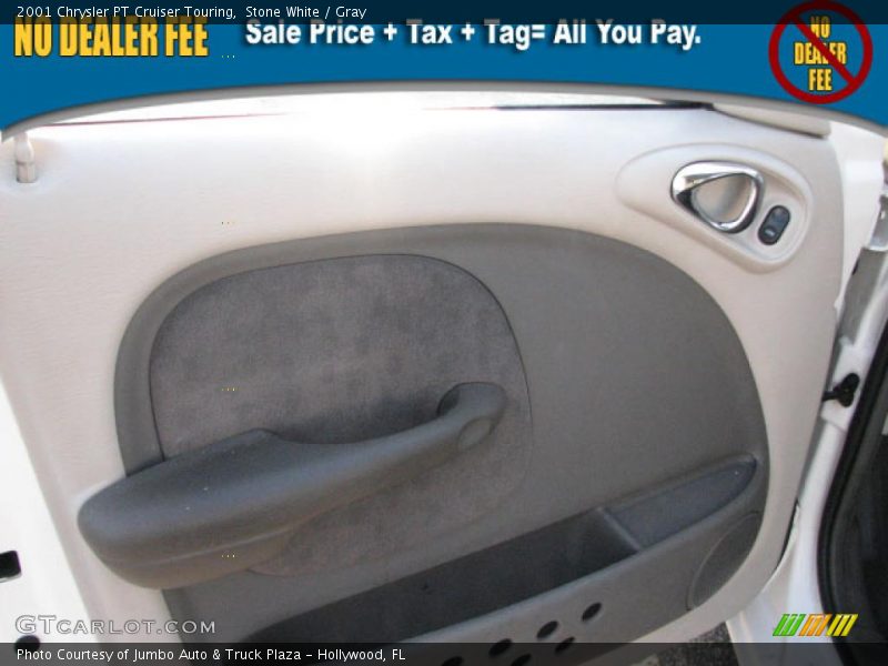 Stone White / Gray 2001 Chrysler PT Cruiser Touring