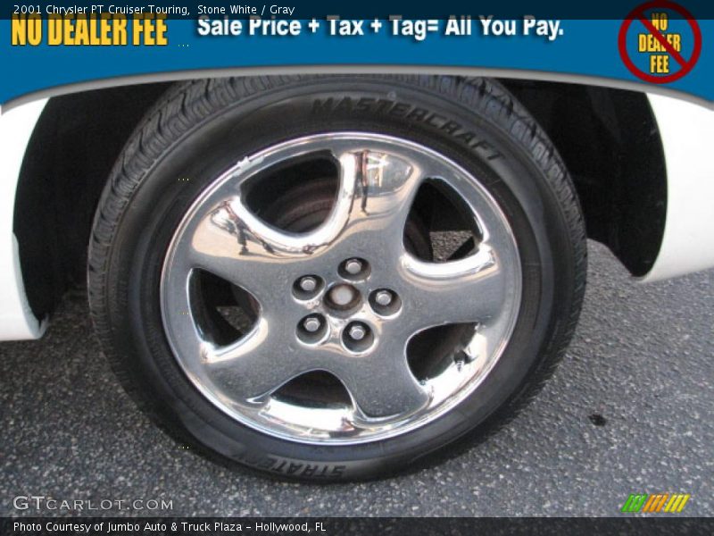 Stone White / Gray 2001 Chrysler PT Cruiser Touring
