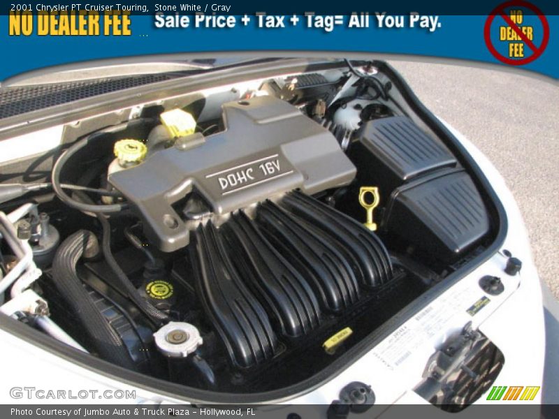 Stone White / Gray 2001 Chrysler PT Cruiser Touring