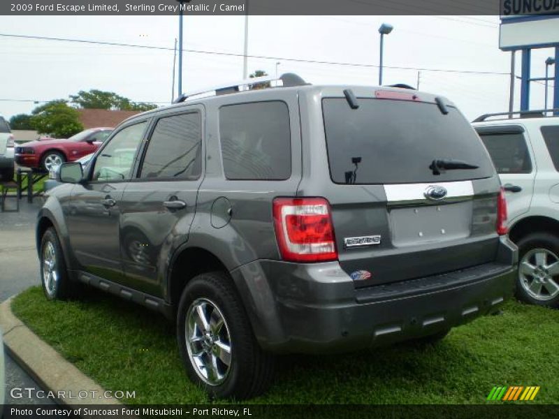 Sterling Grey Metallic / Camel 2009 Ford Escape Limited