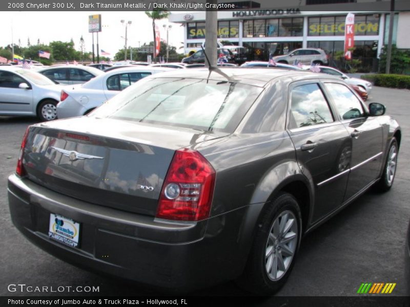 Dark Titanium Metallic / Dark Khaki/Light Graystone 2008 Chrysler 300 LX