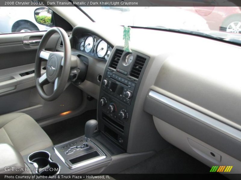 Dark Titanium Metallic / Dark Khaki/Light Graystone 2008 Chrysler 300 LX