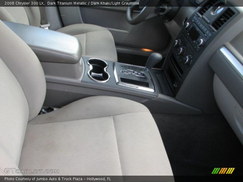 Dark Titanium Metallic / Dark Khaki/Light Graystone 2008 Chrysler 300 LX
