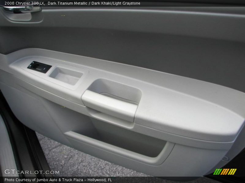 Dark Titanium Metallic / Dark Khaki/Light Graystone 2008 Chrysler 300 LX