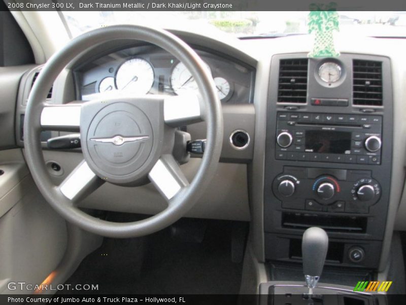Dark Titanium Metallic / Dark Khaki/Light Graystone 2008 Chrysler 300 LX