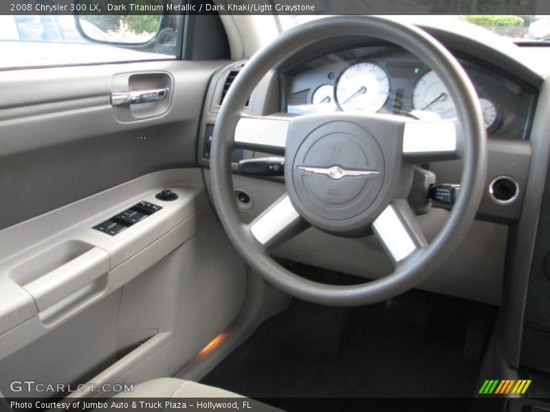 Dark Titanium Metallic / Dark Khaki/Light Graystone 2008 Chrysler 300 LX