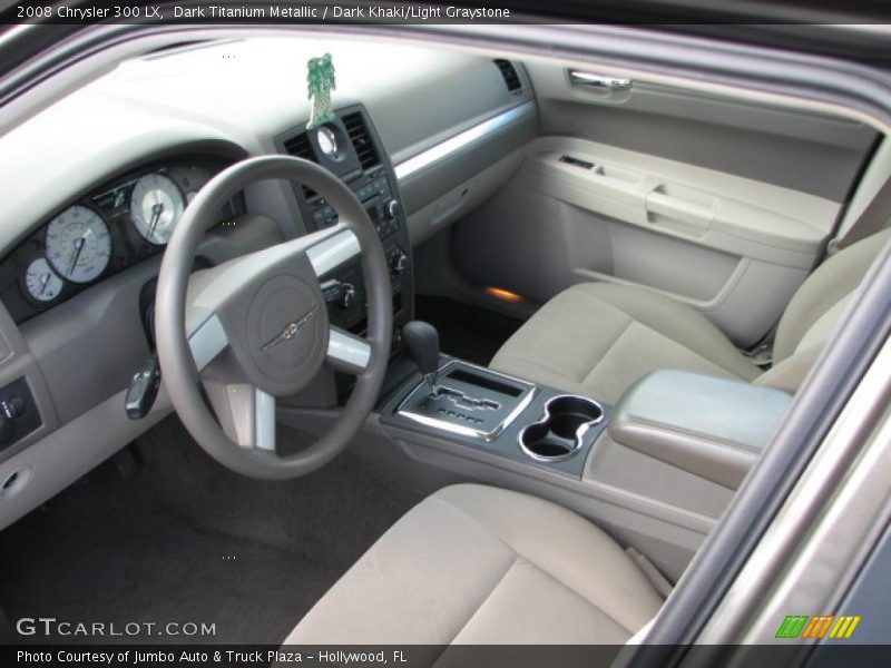 Dark Titanium Metallic / Dark Khaki/Light Graystone 2008 Chrysler 300 LX
