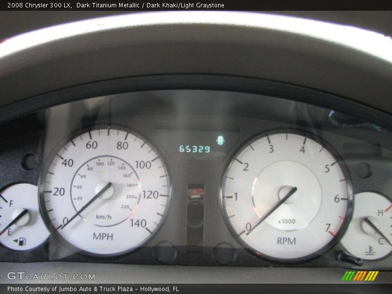 Dark Titanium Metallic / Dark Khaki/Light Graystone 2008 Chrysler 300 LX