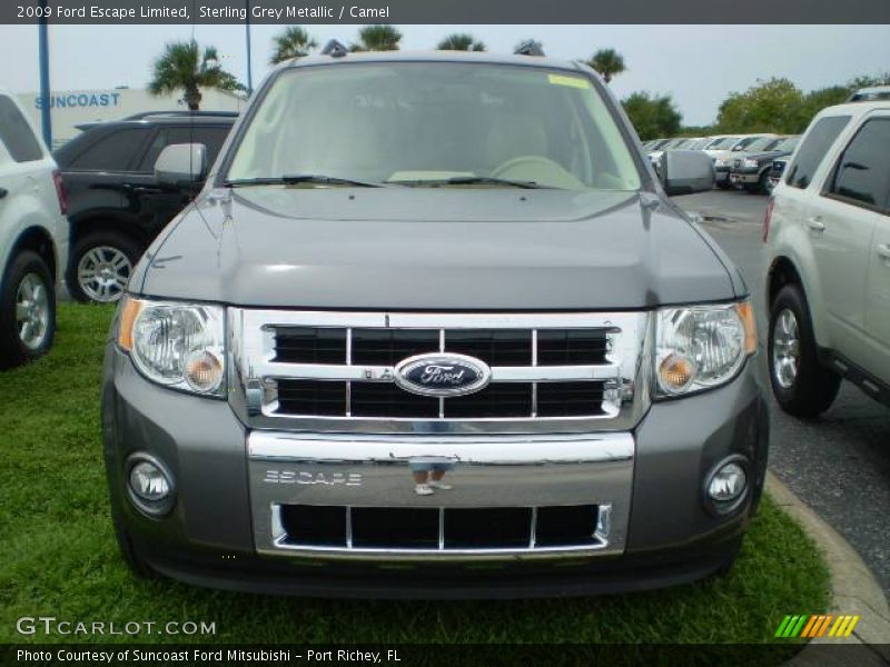 Sterling Grey Metallic / Camel 2009 Ford Escape Limited