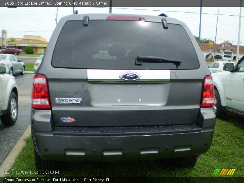 Sterling Grey Metallic / Camel 2009 Ford Escape Limited