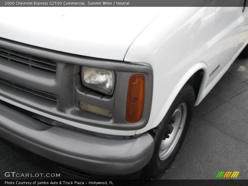 Summit White / Neutral 2000 Chevrolet Express G2500 Commercial