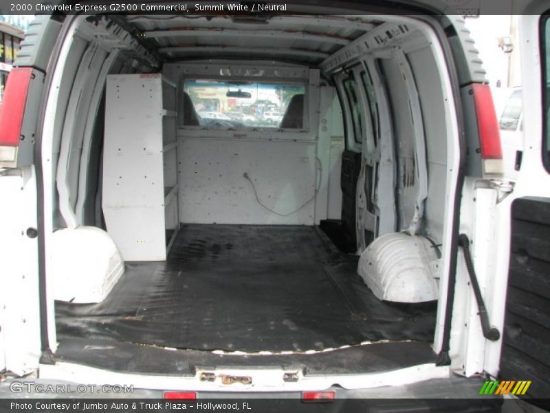 Summit White / Neutral 2000 Chevrolet Express G2500 Commercial