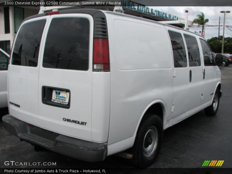  2000 Express G2500 Commercial Summit White