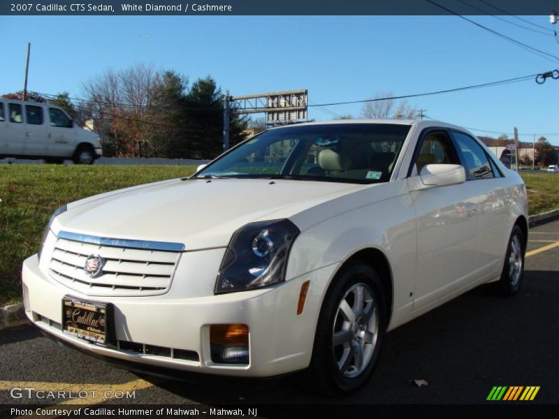 White Diamond / Cashmere 2007 Cadillac CTS Sedan
