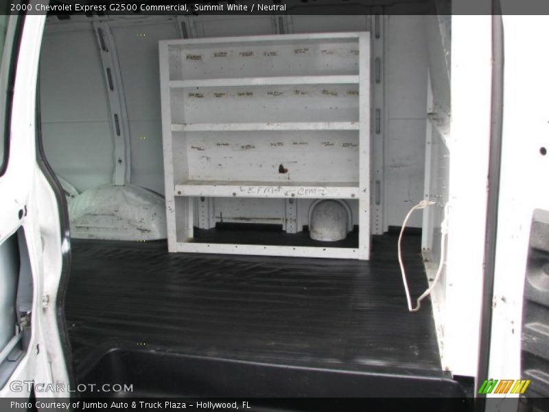 Summit White / Neutral 2000 Chevrolet Express G2500 Commercial