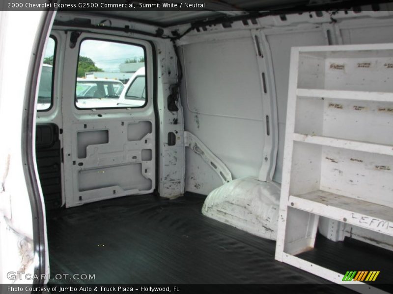 Summit White / Neutral 2000 Chevrolet Express G2500 Commercial