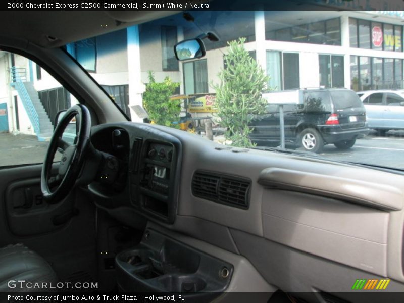 Summit White / Neutral 2000 Chevrolet Express G2500 Commercial