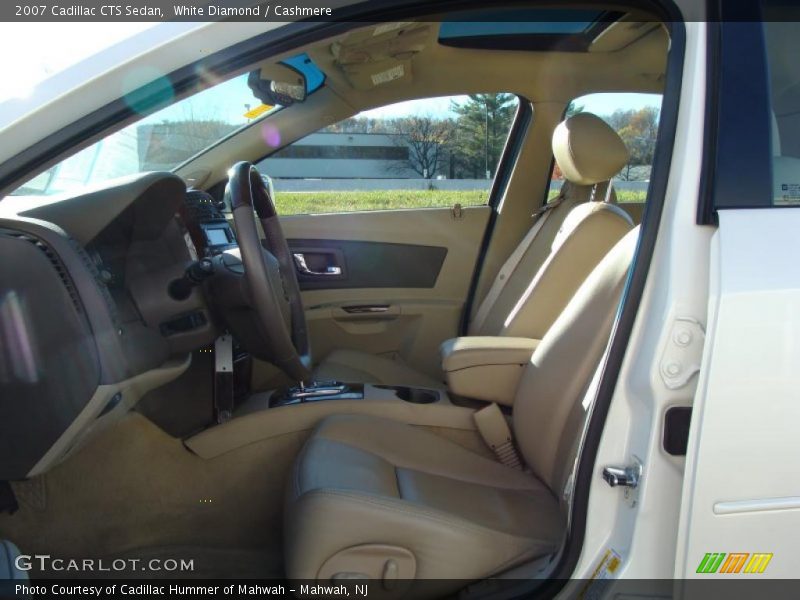 White Diamond / Cashmere 2007 Cadillac CTS Sedan