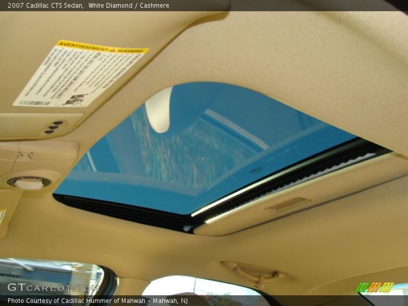 White Diamond / Cashmere 2007 Cadillac CTS Sedan