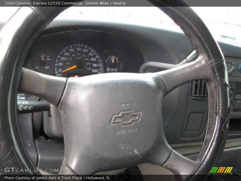 Summit White / Neutral 2000 Chevrolet Express G2500 Commercial