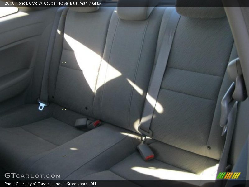 Royal Blue Pearl / Gray 2008 Honda Civic LX Coupe