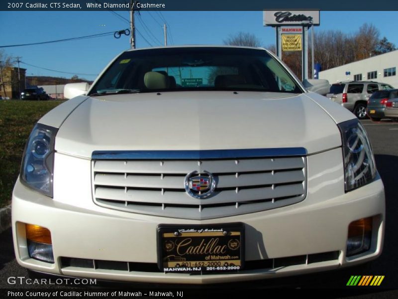 White Diamond / Cashmere 2007 Cadillac CTS Sedan