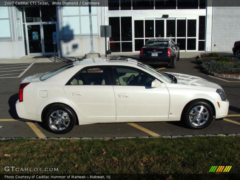White Diamond / Cashmere 2007 Cadillac CTS Sedan