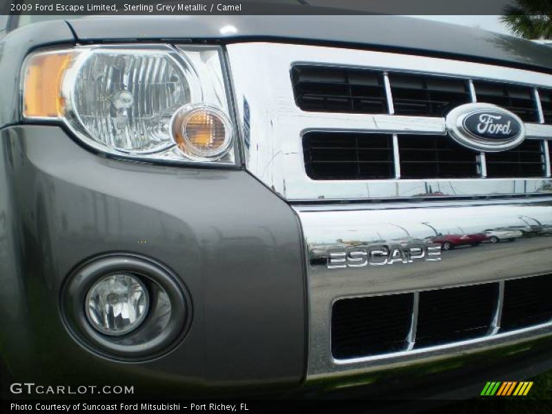 Sterling Grey Metallic / Camel 2009 Ford Escape Limited