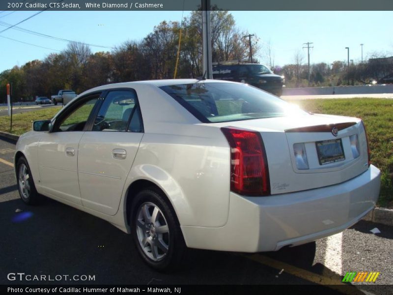 White Diamond / Cashmere 2007 Cadillac CTS Sedan