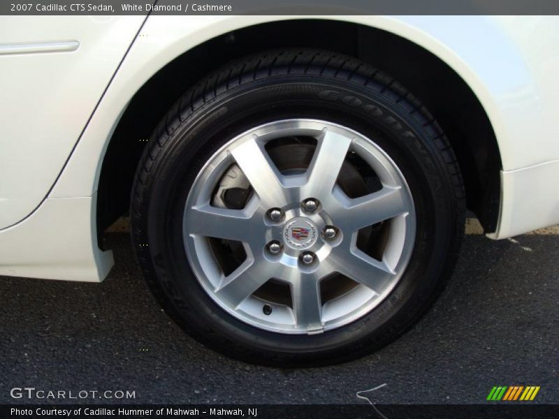White Diamond / Cashmere 2007 Cadillac CTS Sedan