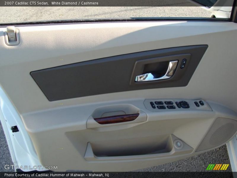 White Diamond / Cashmere 2007 Cadillac CTS Sedan