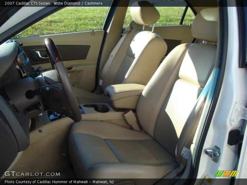 White Diamond / Cashmere 2007 Cadillac CTS Sedan