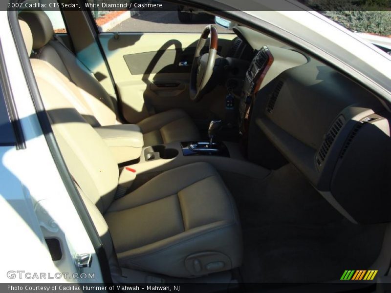 White Diamond / Cashmere 2007 Cadillac CTS Sedan