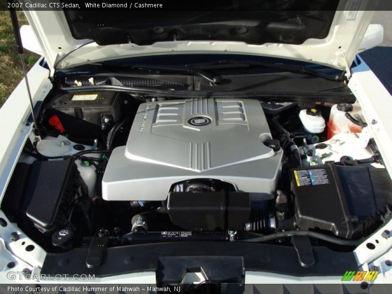 White Diamond / Cashmere 2007 Cadillac CTS Sedan