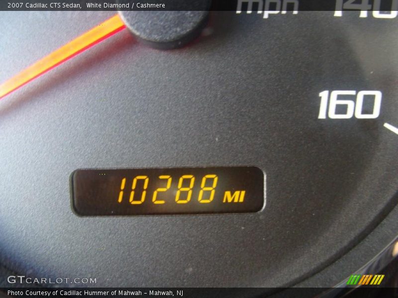 White Diamond / Cashmere 2007 Cadillac CTS Sedan
