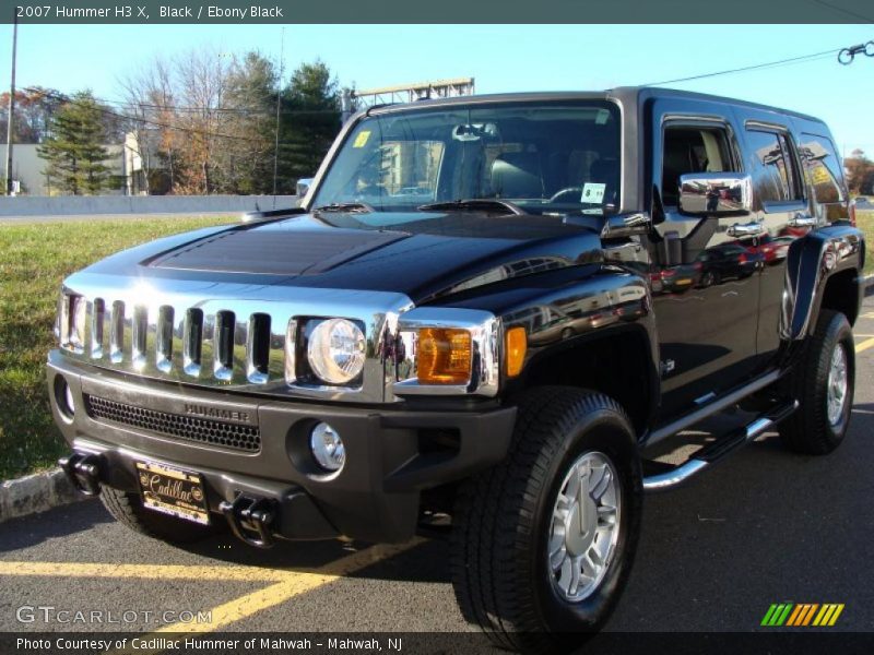 Black / Ebony Black 2007 Hummer H3 X