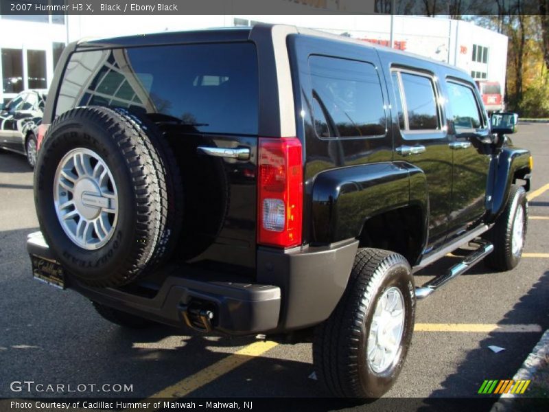 Black / Ebony Black 2007 Hummer H3 X