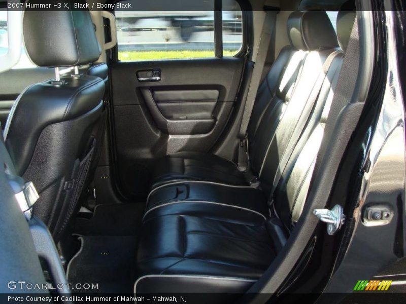 Black / Ebony Black 2007 Hummer H3 X