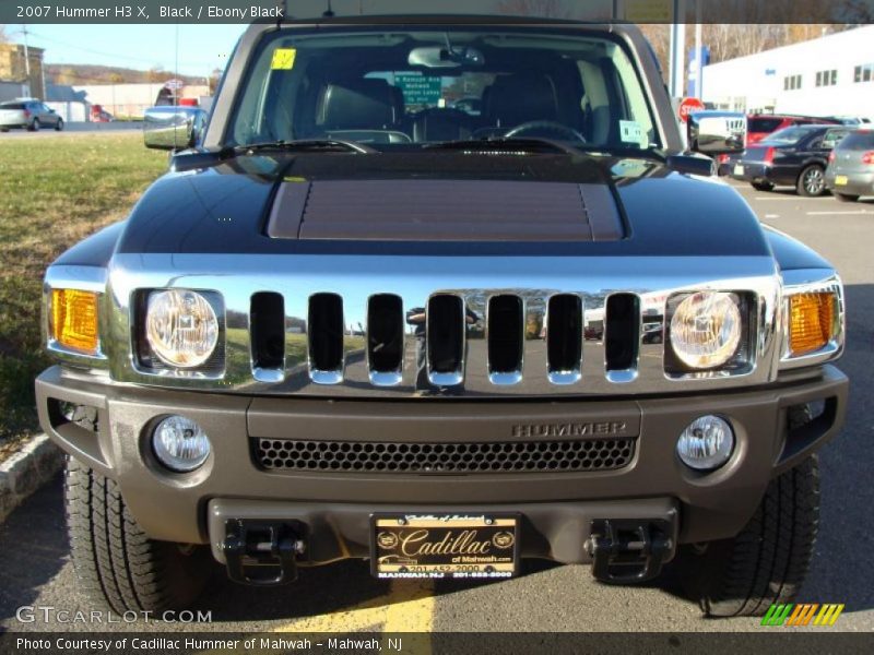 Black / Ebony Black 2007 Hummer H3 X