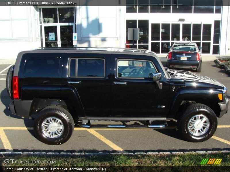 Black / Ebony Black 2007 Hummer H3 X