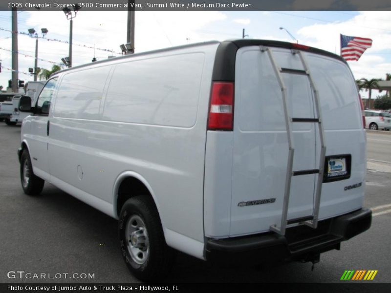 Summit White / Medium Dark Pewter 2005 Chevrolet Express 3500 Commercial Van