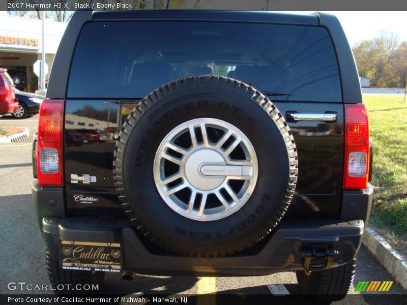 Black / Ebony Black 2007 Hummer H3 X