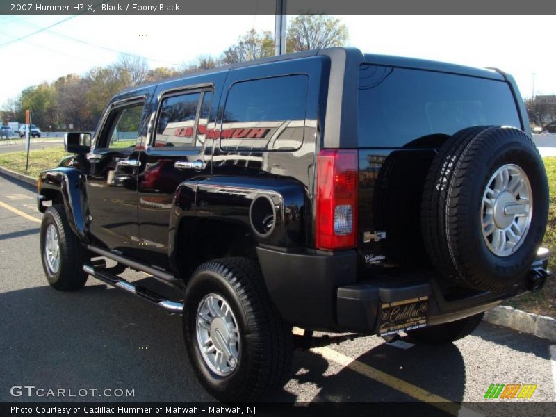 Black / Ebony Black 2007 Hummer H3 X