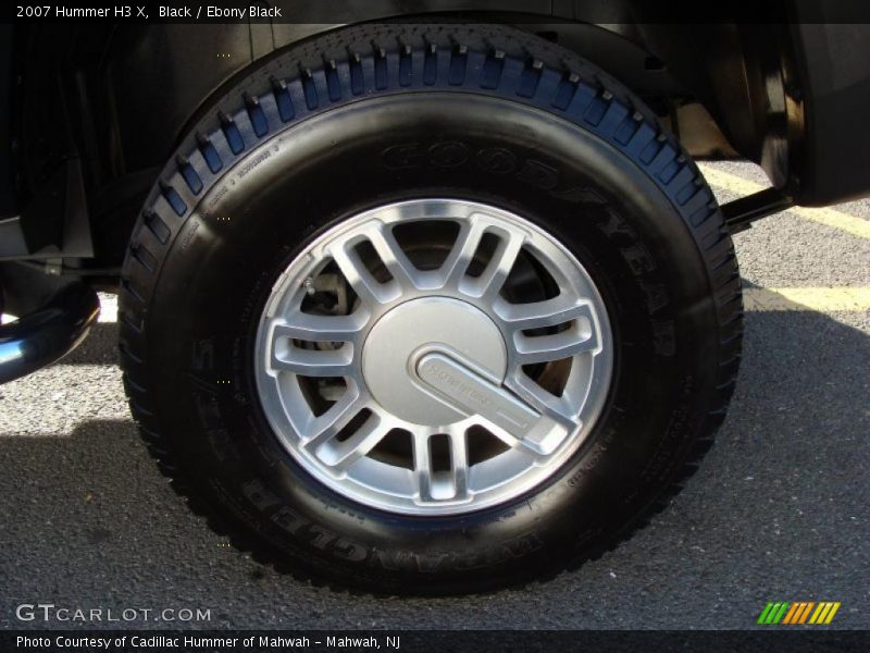 Black / Ebony Black 2007 Hummer H3 X