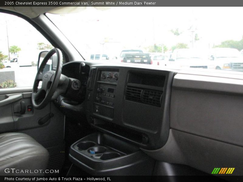 Summit White / Medium Dark Pewter 2005 Chevrolet Express 3500 Commercial Van