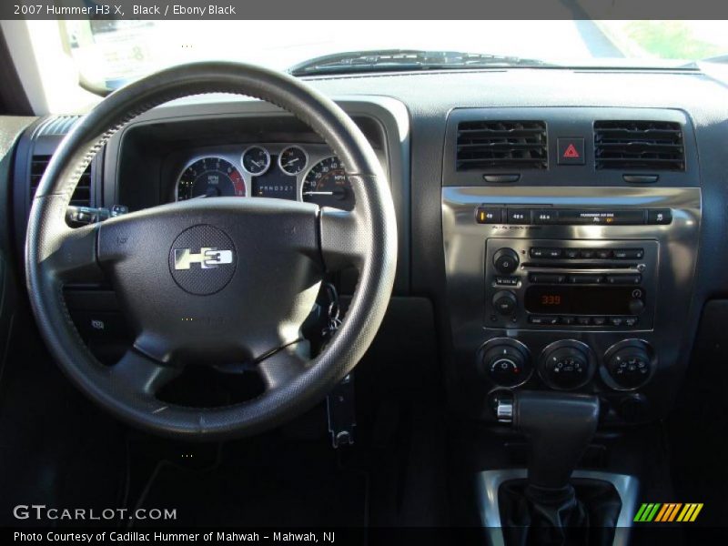 Black / Ebony Black 2007 Hummer H3 X